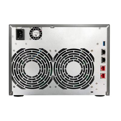 9. NAS Asustor AS6510T;  LOCKERSTOR 10, 10x (3.5" SATA HDD/ 2.5" SSD), Intel ATOM C3538, 8GB DDR4 SODIMM (max. 64GB), 2x 10GbE, 2x 5GbE, 2x M.2 2280 NVMe PCIe 3.0, 2x USB 3.2