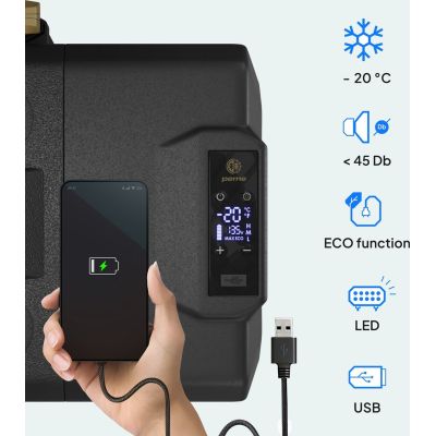 12. Peme Expedition 39 L lodówka podróżna Prąd elektryczny Brązowy