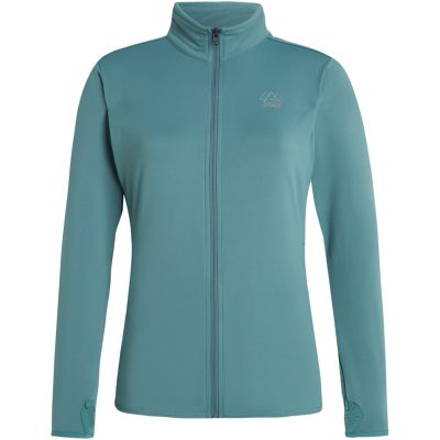 3. Bluza outdoorowa zapinana na zamek damska PROTEST PRTPEEPAL zielona