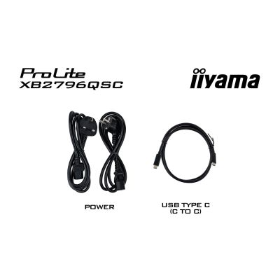 46. iiyama ProLite XB2796QSC-B1 monitor komputerowy 68,6 cm (27") 2560 x 1440 px Quad HD LED Czarny