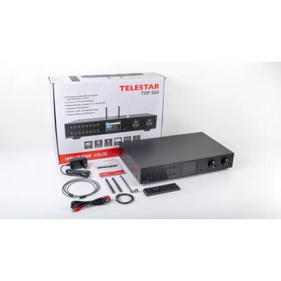 6. Moduł HiFi TELESTAR TOP 500 czarne wielofunkcyjne radia