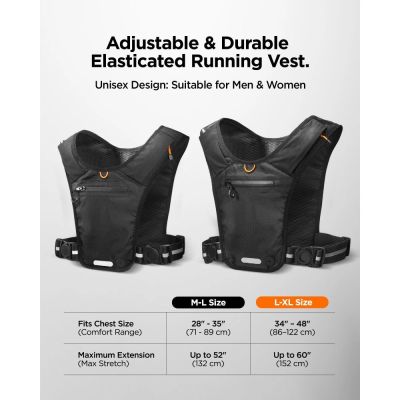 15. Kamizelka do biegania Spigen A720 Dynamic Shield L-XL - czarna