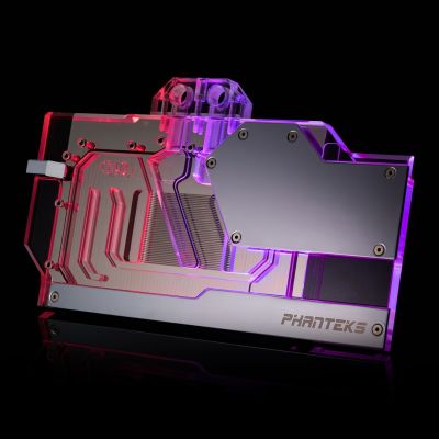 2. Phanteks Glacier G40 Blok wodny + Backplate