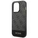 6. Etui Guess 4G Stripe Collection na iPhone 14 Pro Max - szare