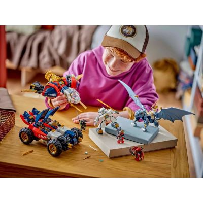 10. LEGO NINJAGO 71834 Wielofunkcyjny ultramech Zane’a