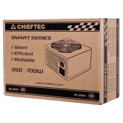3. Zasilacz Chieftec Smart GPS-600A8 (600 W; Aktywne; 120 mm)