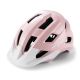 Kask rowerowy Rockbros LK-67 młodzieżowy z odpinanym daszkiem 54–58 cm - różowy