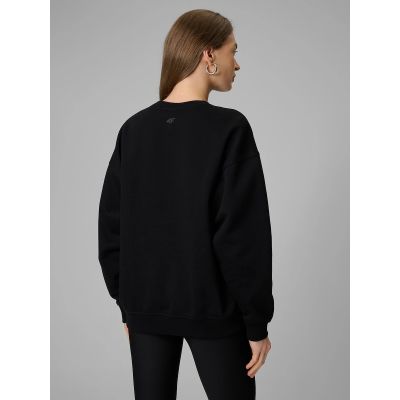 2. Bluza dresowa loose bez kaptura damska 4F 4FRSS26TSWSF2837-20S