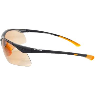 2. Okulary Uvex Sportstyle 223 czarno-pomarańczowe