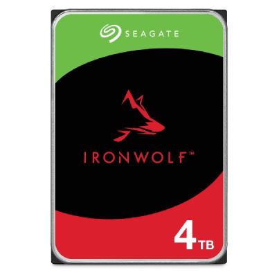 3. Dysk HDD Seagate IronWolf ST4000VN006 (4 TB ; 3,5" ; 256 MB ; 5400 obr/min )