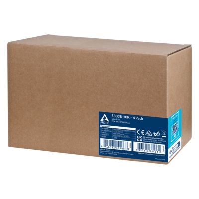 6. ARCTIC S8038-10K Procesor Wentylator 8 cm Czarny 4 szt.