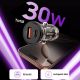 4. Ładowarka samochodowa Tech-Protect CC01 30 W 2-porty USB-A / USB-C - czarna