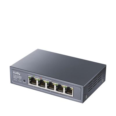 2. Switch niezarządzalny Cudy HS105 5x10/100/1000/2500Mbps