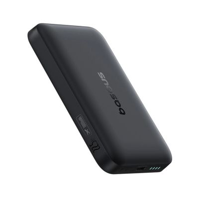 5. Powerbank Baseus EnerFill FM11 Ultra-Mini 10000mAh 22,5W kompatybilny z MagSafe z kablem Baseus Simple USB-C 20V/3A 30cm - czarny