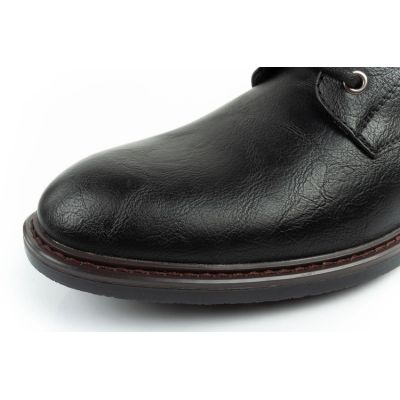 6. Wrangler George  buty męskie sztyblety trzewiki eleganckie modne czarne