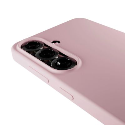 9. Etui silikonowe Puro Icon do Samsung Galaxy S25 - różowe