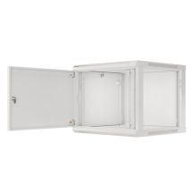 LANBERG SZAFA WISZĄCA RACK 19" 9U 600X600 DRZWI METALOWE SZARA (FLAT PACK) WF01-6609-00S