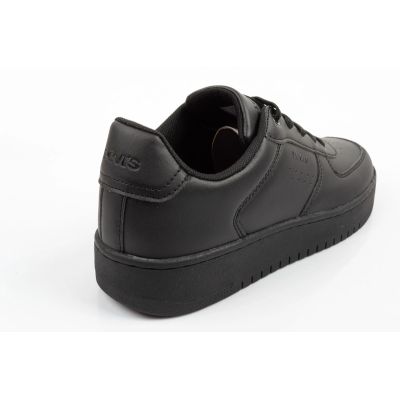4. Levi's buty dziecięce sportowe Evelyn czarne młodzieżowe sneakersy