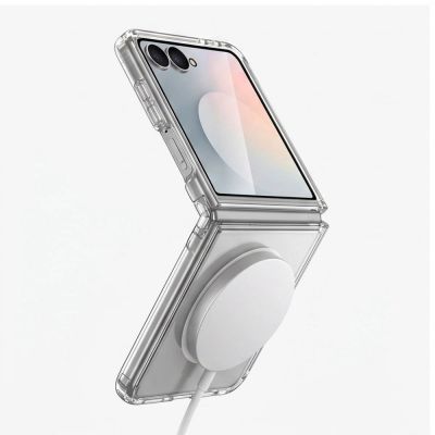 2. Etui Tech-Protect FlexAir Hybrid MagSafe na Samsung Galaxy Z Flip 8 - przezroczyste