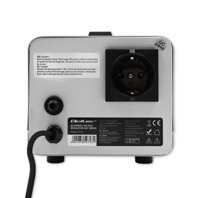 8. QOLTEC STABILIZATOR NAPIĘCIA AUTOMATYCZNY AVR 1000VA