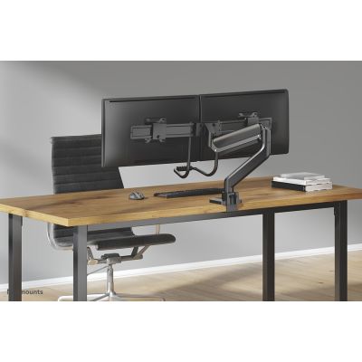 10. Neomounts DS75-450BL2 uchwyt / stojak do monitorów 81,3 cm (32") Biurko Czarny