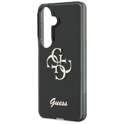 6. Etui Guess IML Big Metal 4G Script na Samsung Galaxy S26 - czarne