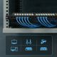 9. Patch panel Extralink EX.9663 (0.5U; kat. 6; 24xRJ-45)