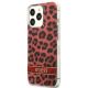 2. Etui Guess Leopard na iPhone 13 Pro / iPhone 13 - czerwone