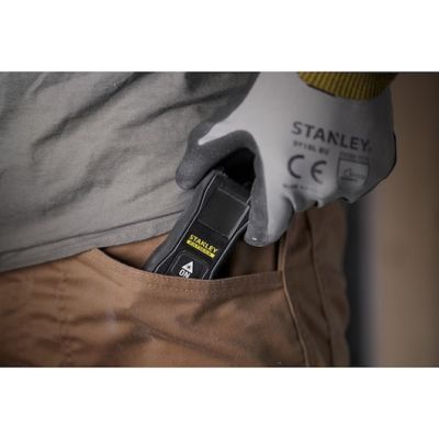 24. Stanley FATMAX FMHT77165-0 metrówka Dalmierz laserowy Czarny 50 m