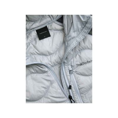 4. Kurtka puchowa męska PEAK PERFORMANCE M Helium Down Hybrid Hood kolor szary