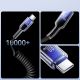5. Kabel spiralny Joyroom S-A43 Crystal-Clear Series 60W USB-C - USB-C 1,5m - czarny