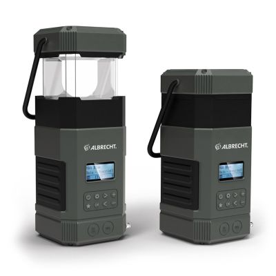 Albrecht DR 114 DAB Latarnia kampingowa zasilana baterią Port USB