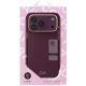 5. Etui UNIQ Coehl Mirelle Magnetic Charging na iPhone 18 Pro Max / 17 Pro Max - bordowe