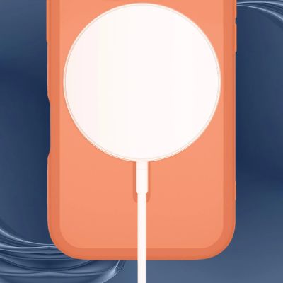 5. Etui 3mk Misty MagCase na iPhone 17 Pro/ 18 Pro - pomarańczowe