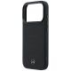 6. Etui Mercedes Leather Mesh with Bow Line MagSafe na iPhone 17 Pro Max - czarne