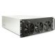 Inter-Tech 4F28 Rack Czarny, Srebrny