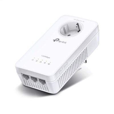 3. TP-Link TL-WPA8631P Karta sieciowa do PowerLine 300 Mbit/s Przewodowa sieć LAN Wi-Fi Biały 1 szt.