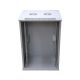 6. Extralink Szafa rack 15U 600x450 Szara montowana na ścianie