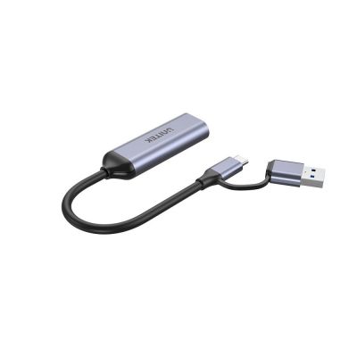 2. UNITEK KARTA DO STREAMINGU USB-C/A, 4K HDMI 1.4B