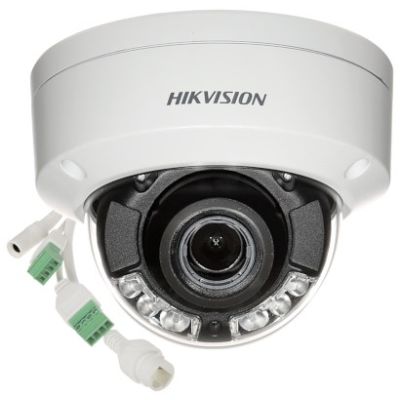 4. Kamera IP HIKVISION DS-2CD2787G2HT-LIZS (2.8-12mm)(eF) Pro Series with ColorVu Kopułka Biała