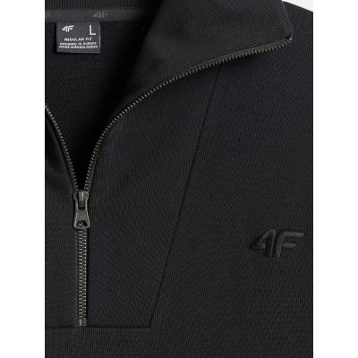 7. Bluza dresowa regular bez kaptura męska 4F 4FRSS26TSWSM2794-20S