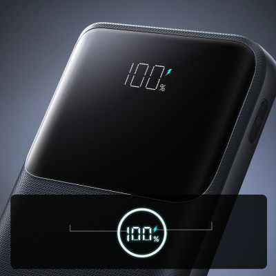 13. Powerbank Joyroom JR-QP191 Star Series Mini 10000mAh 22,5W z wyświetlaczem cyfrowym - czarny