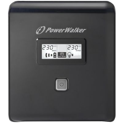 2. POWER WALKER UPS LINE-IN VI 1000 LCD 1000VA, 2X SCHUKO+2X IEC C13, RJ11/45, USB, LCD