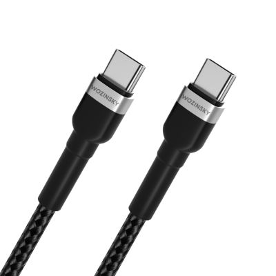 4. Kabel Wozinsky WNBCC2 USB-C / USB-C PD 65W 2 m - czarny