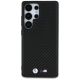 3. Etui BMW Leather Carbon MagSafe na Samsung Galaxy S25 Ultra - czarne