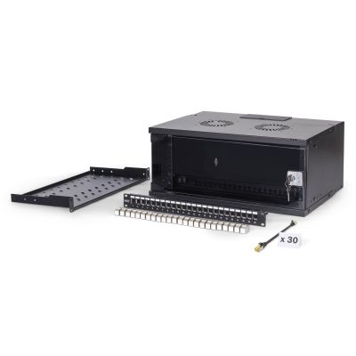 Digitus Zestaw sieciowy SOHO Pro, 483 mm (19") - 4U, 540 x 400 mm (szer. x gł.)