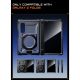 5. Etui Supcase UB Grip Mag MagSafe prywatyzujące na Samsung Galaxy Z Fold 8 - czarne