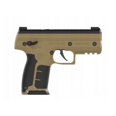 8. Pistolet na kule gumowe i pieprzowe BYRNA SD TAN k.68 CO2 8g zestaw (SK68300-TAN)