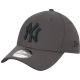 New Era 9FORTY Diamond New York Yankees MLB Cap 12523906 Szare OSFM