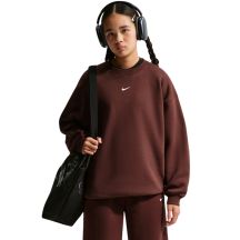 Bluza dla dzieci Nike Sportswear Studio brązowa IM4947 658